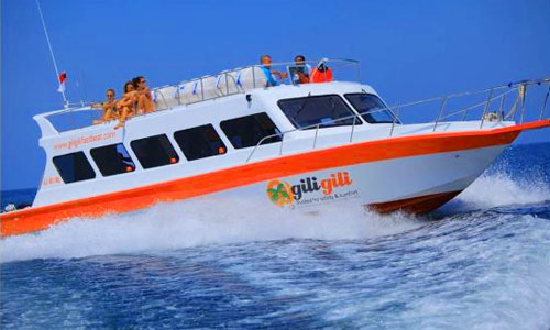 Transportasi Menggunakan Fast Boat ke Gili Trawangan